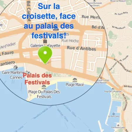 Appartamento Myagent Vue Mer Face Au Palais-croisette Congres-plages